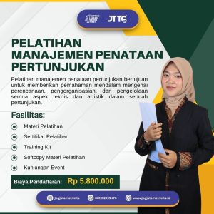 Pelatihan Manajemen Penataan Pertunjukan