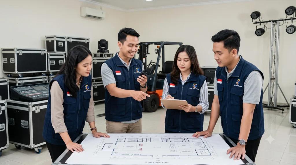 Pelatihan Logistic Crew Event
