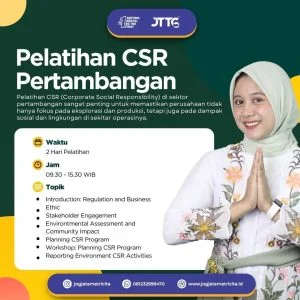 Pelatihan CSR Pertambangan