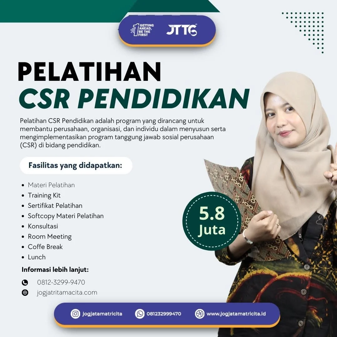 pelatihan csr pendidikan - jttc